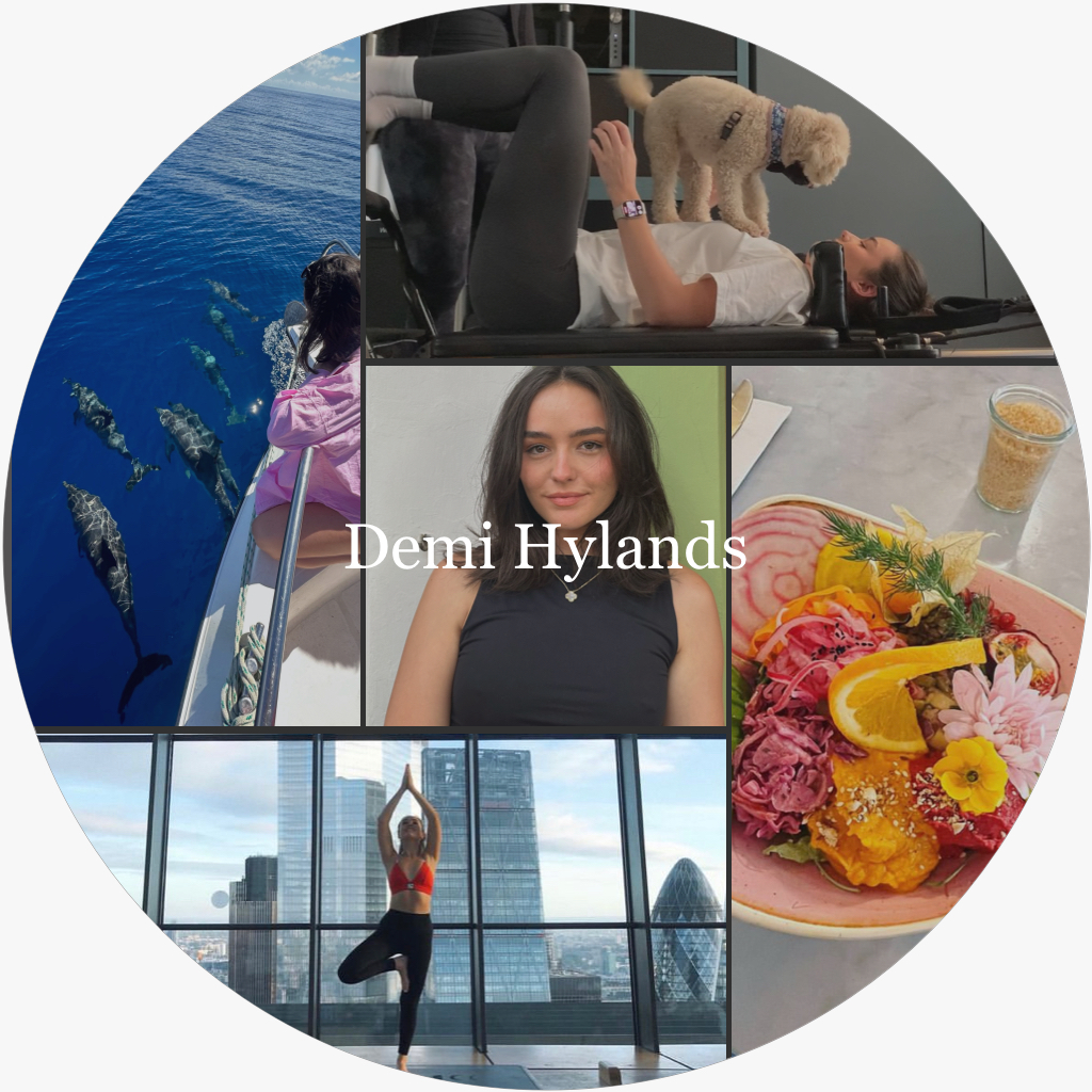 London based reformer pilates trainer Demi Hylands