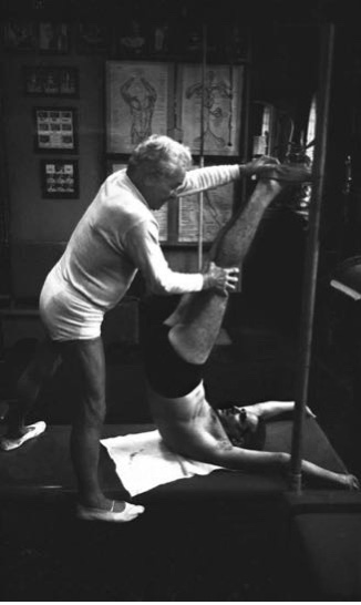 Joseph Pilates teaching reformer Pilates Joseph Pilates teaching reformer Pilates