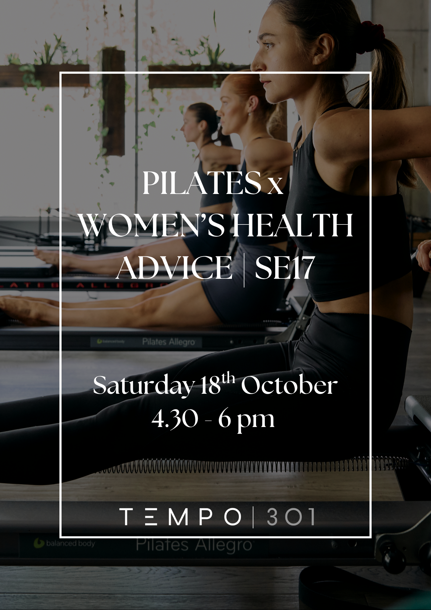 MENOPAUSE PILATES EVENT