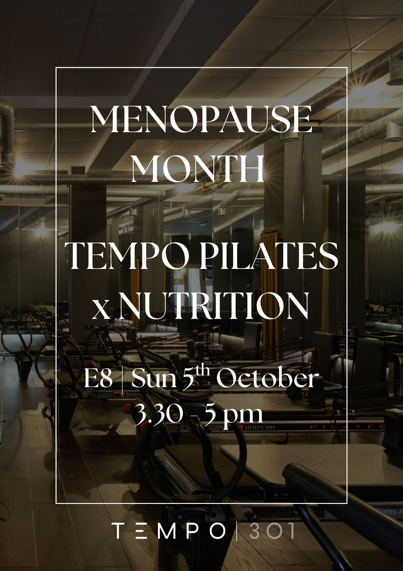MENOPAUSE EVENT PILATES